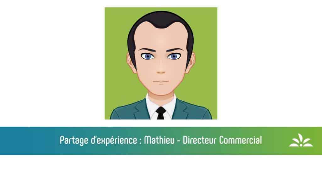 Partage d'expérience de Mathieu