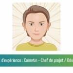 Partage d'expérience de Corentin