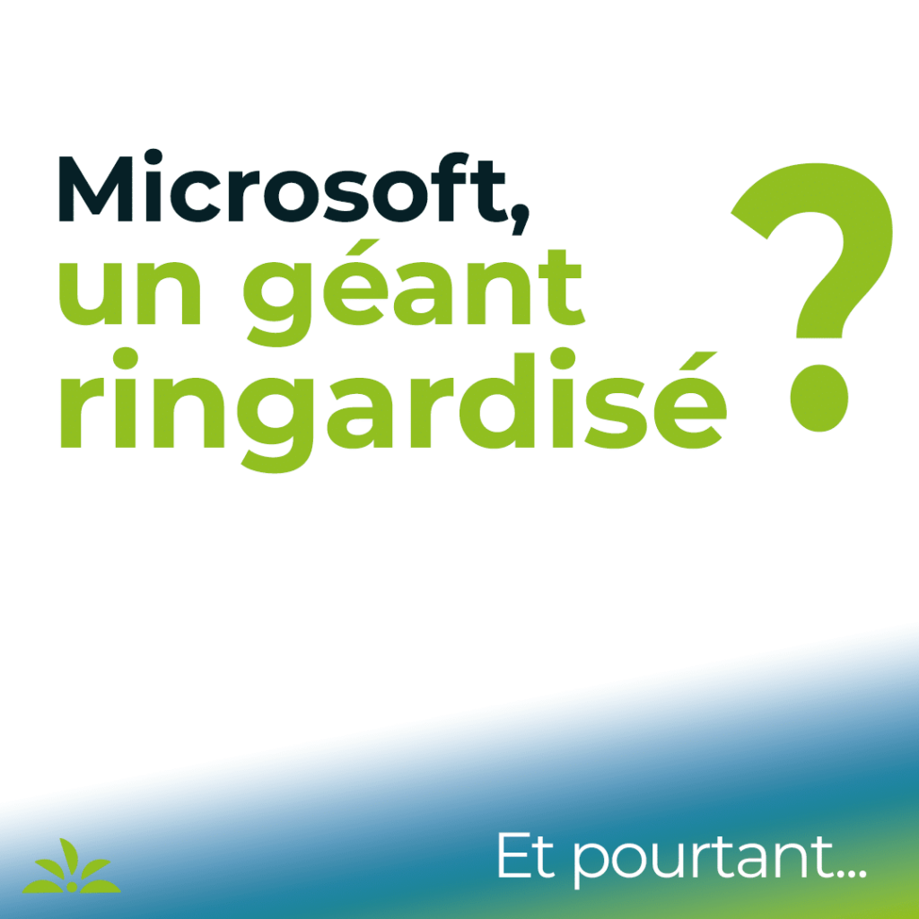 Microsoft un géant ringardisé ?