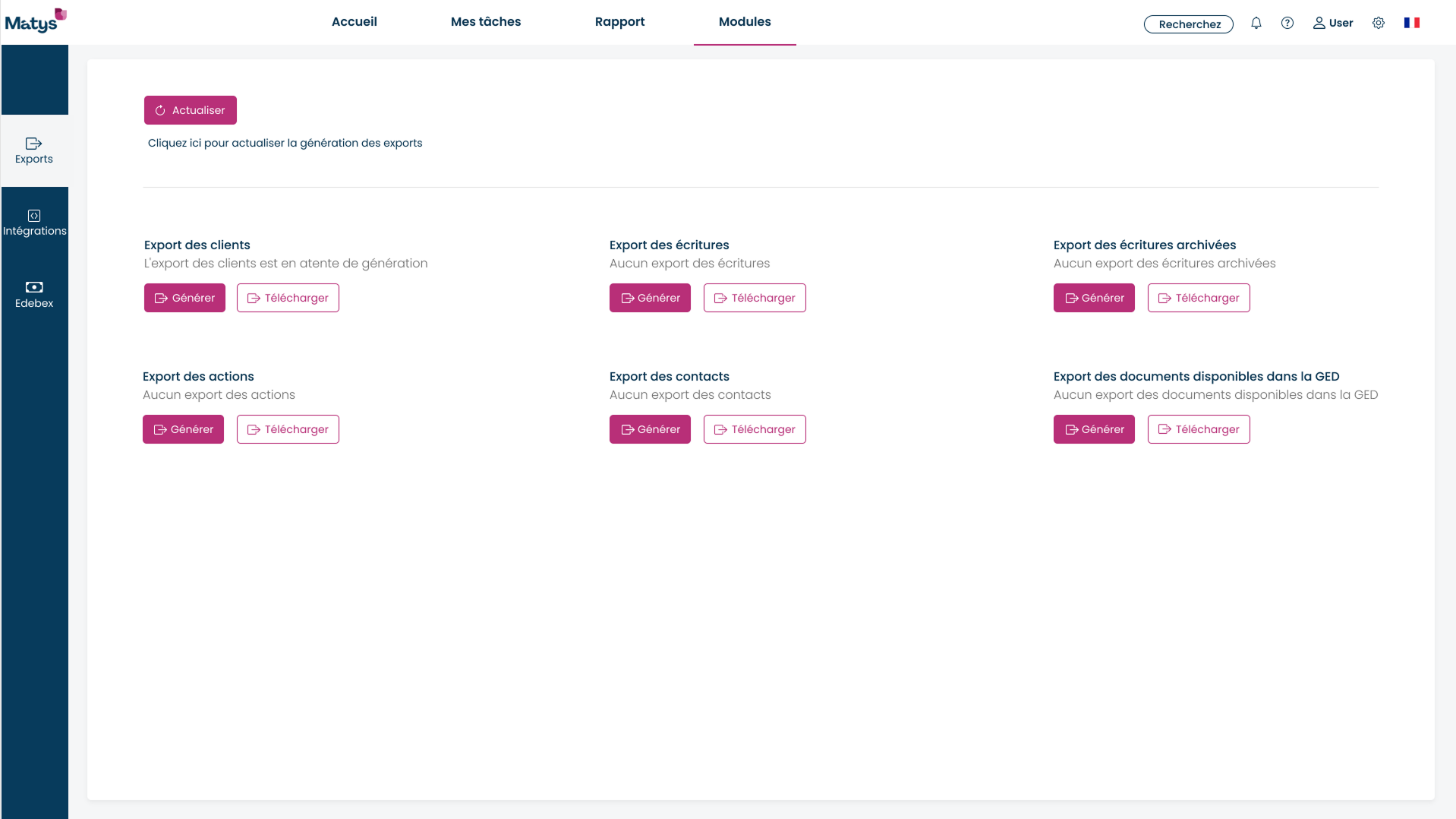 Matys - Logiciel de crédit management